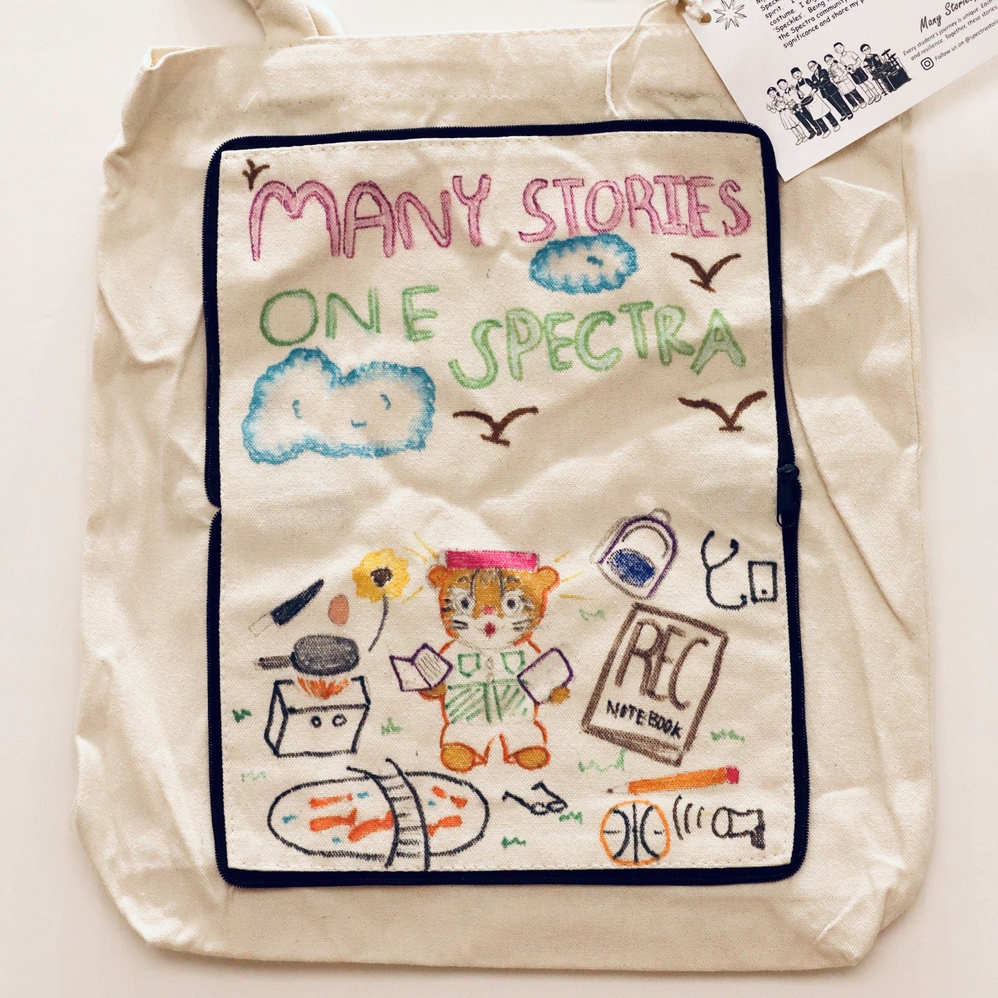 Tote Bag - Speckles, Bringing Spectra’s Spirit to Life